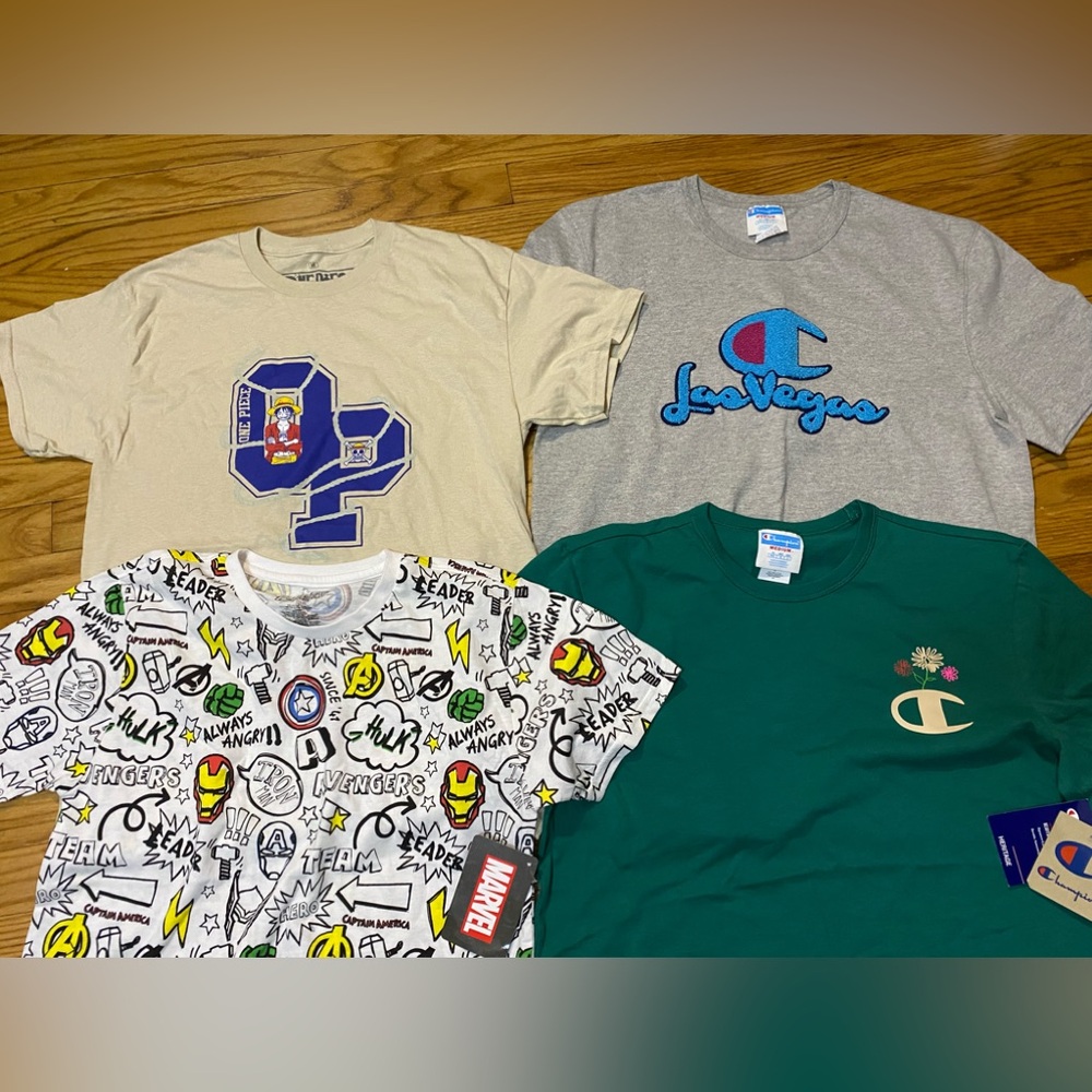 4 brand new T-shirts Bundle size M New! #10 - Picture 2 of 6